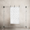 Minitude Gulvteppe Prikker 80x150, Hvit/Svart