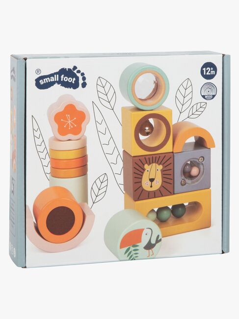 Small Foot Safari Byggeklosser 12 Stk