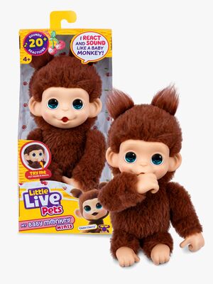 Little Live Pets  Interaktivt Kosedyr Mini Monkey Cherri