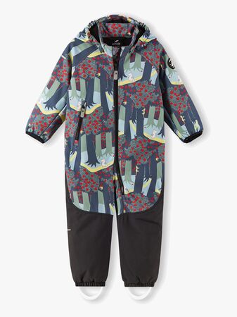 Reima Moomin Mjosa Softshelldress, Soft Black