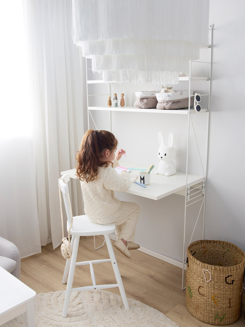 Alice & Fox BONNIE Skrivebord, Hvit