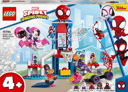 LEGO Marvel 4plus 10784 Spider-Mans Netthovedkvarter