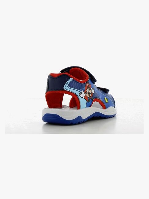 Super Mario Sandaler, Navy/Red