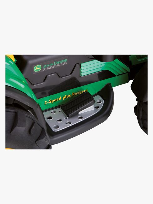 Peg Perego John Deere Ground Force Eltraktor med Tilhenger