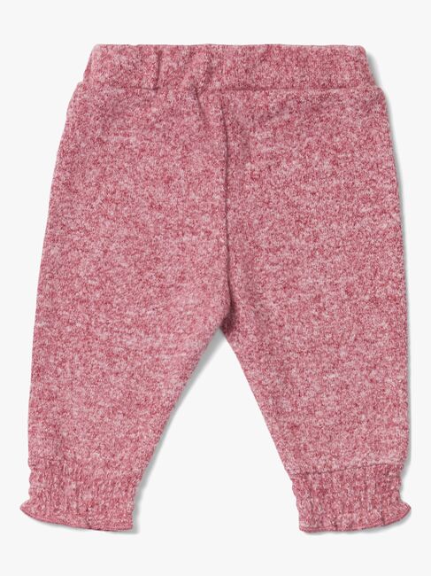 Luca & Lola Paola Bukse Baby, Dark Pink Melange