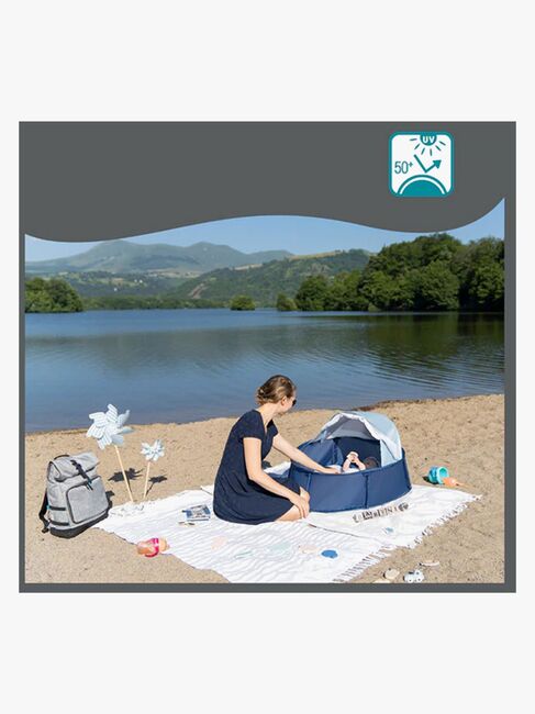 BabyMoov UV-Telt, Blue/White