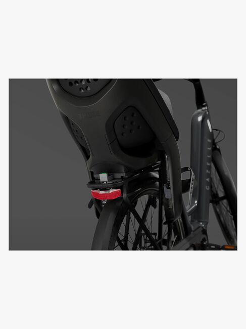 Thule Yepp 2 Maxi MIK HD Rack Mount Sykkelsete, Black