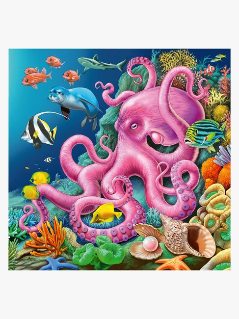 Ravensburger Puslespill Under Water 3x49 Brikker