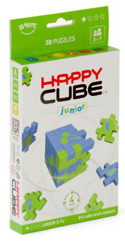 Smart Games Happy Cube 3D-Puslespill, Junior Flerfarget