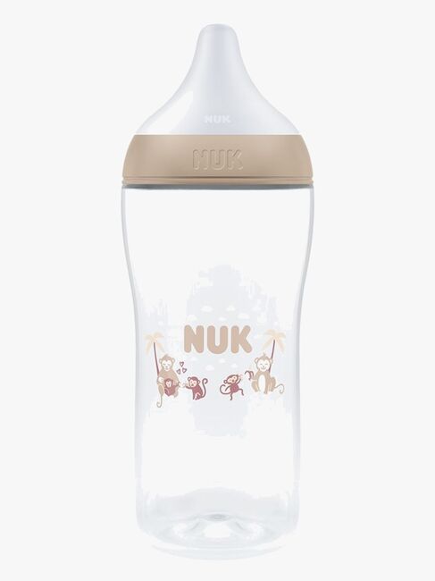 NUK Perfect Match Tåteflaske 360 ml, Monkey