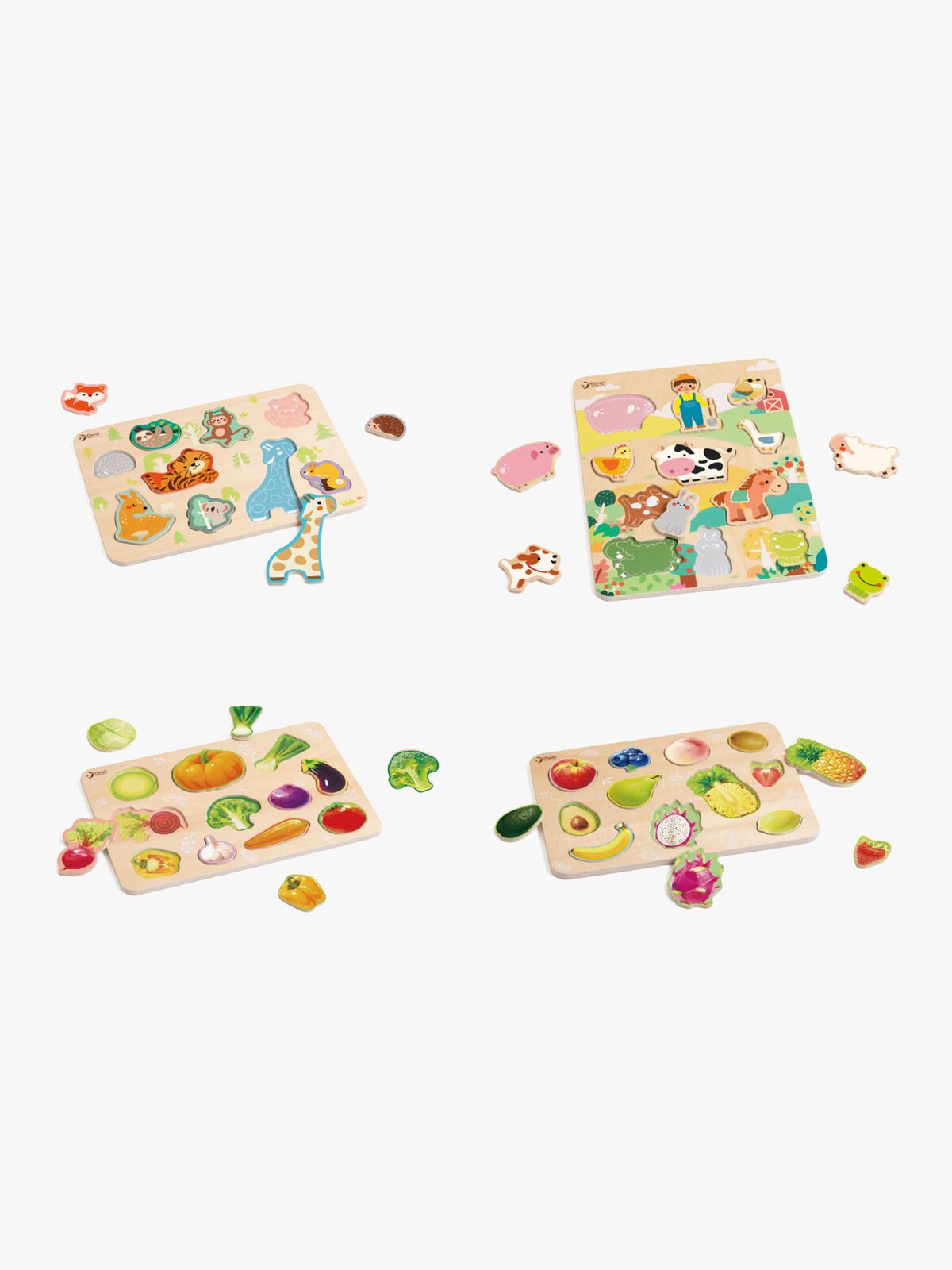 Classic World Puslespill 4-in-1