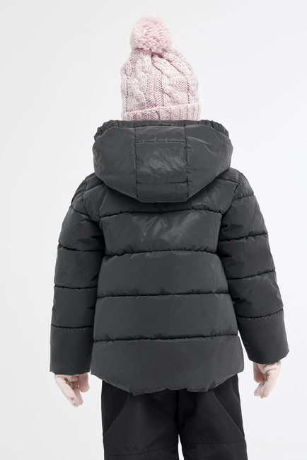 Nordbjørn Star Reflekterende Vinterjakke, Svart