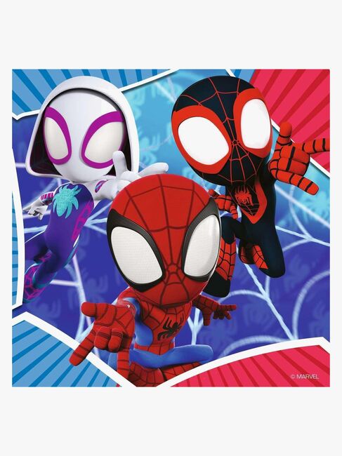 Ravensburger Marvel Spidey and His Amazing Friends Puslespill 3x49 Brikker