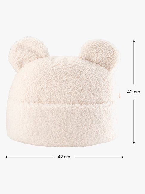 Wigiwama Teddy Pute, Cream White