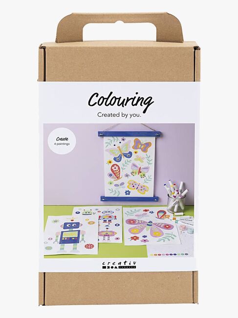 Creativ Company Hobbysett Fargelegging Happy Colors