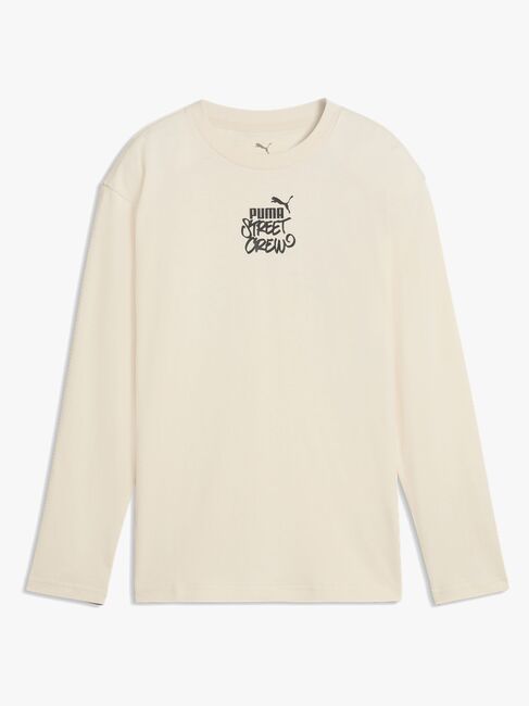 Puma MID90s  Avslappet Genser, Hvit