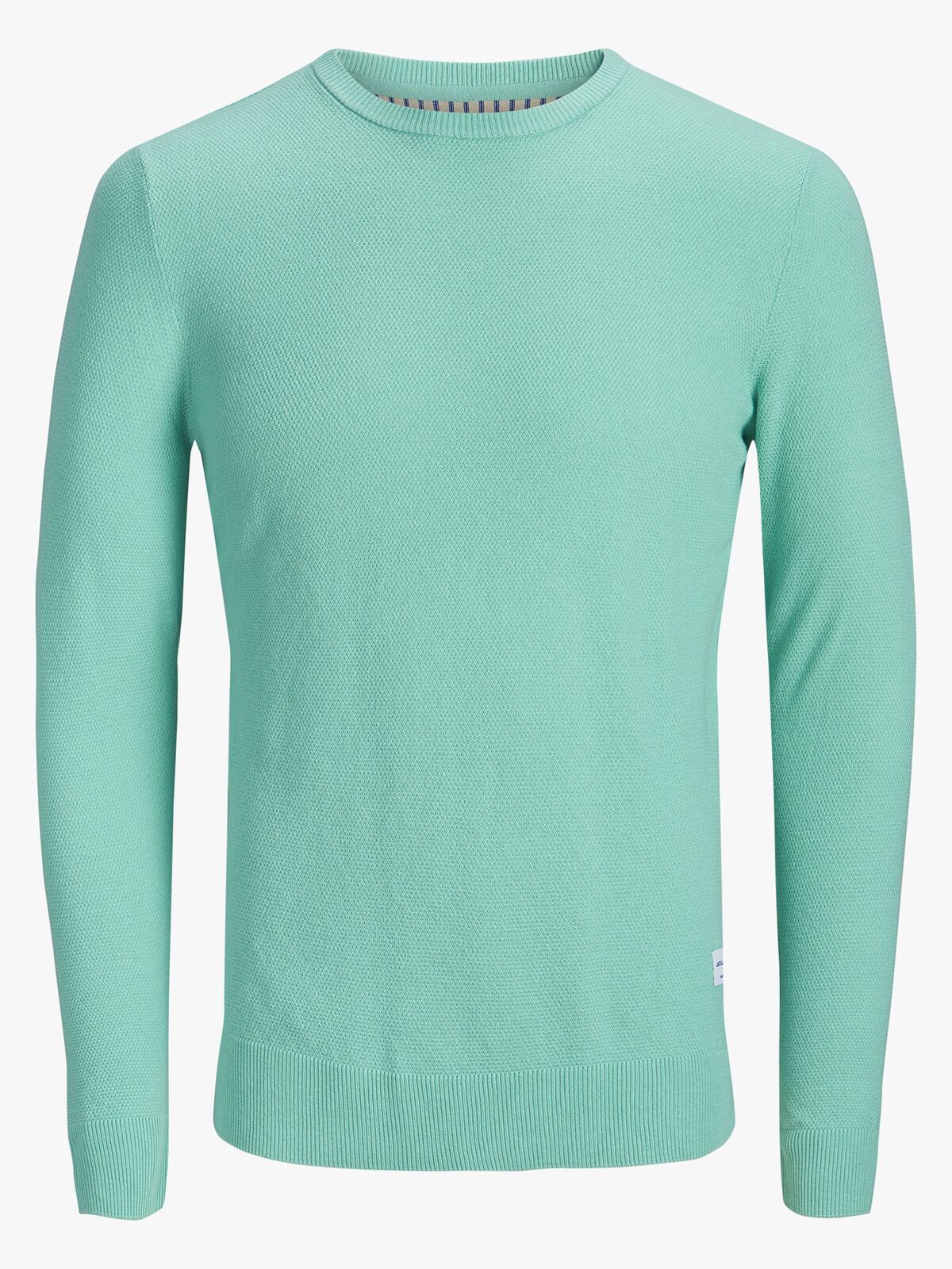 Jack & Jones Steam Crewneck Genser, Aqua Sky