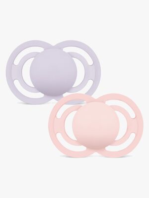 MAM Perfect Smokk Silikon 2-Pakk 6-16m, Rosa