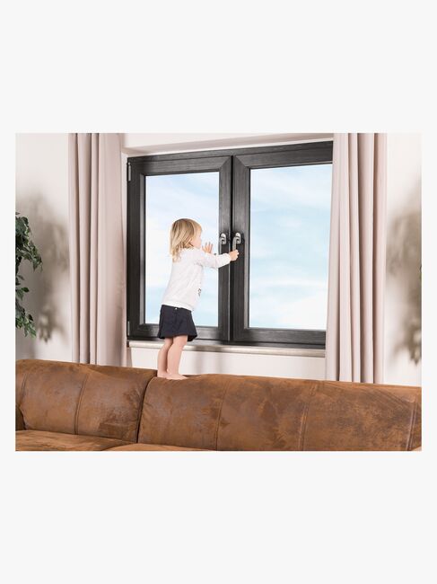 Reer WinLock Vindu Og Balkonglås, Grå