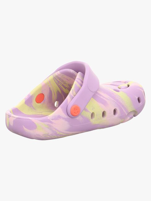 Superfit Splash C Slippers, Purple/Yellow