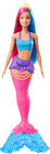 Barbie Dreamtopia Dukke Mermaid, Rosa/Blå