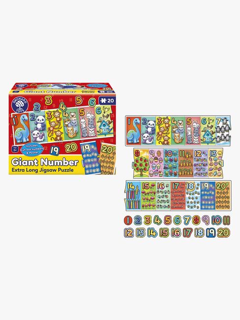 Orchard Toys Puslespill Store Tall 20 Brikker