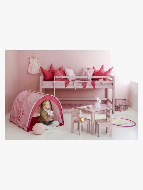 Hoppekids Halvhøy Modul 90x200 ECO Dream, Pale Rose