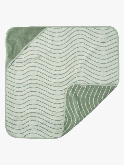 Leander Håndkle med Hette, Woodland Sage Green