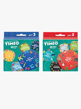 Timio Skivepakke 5-i-1 Tiden & Tall 2-pack