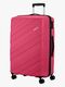 American Tourister Jetdriver Spinner Trillekoffert 100L, Raspberry Pink