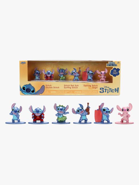 Disney Stitch Gavesett Nanofigurer 6 Stk