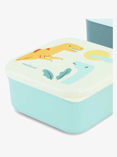 Miniland Snackboks 3-pakk, Jurassic