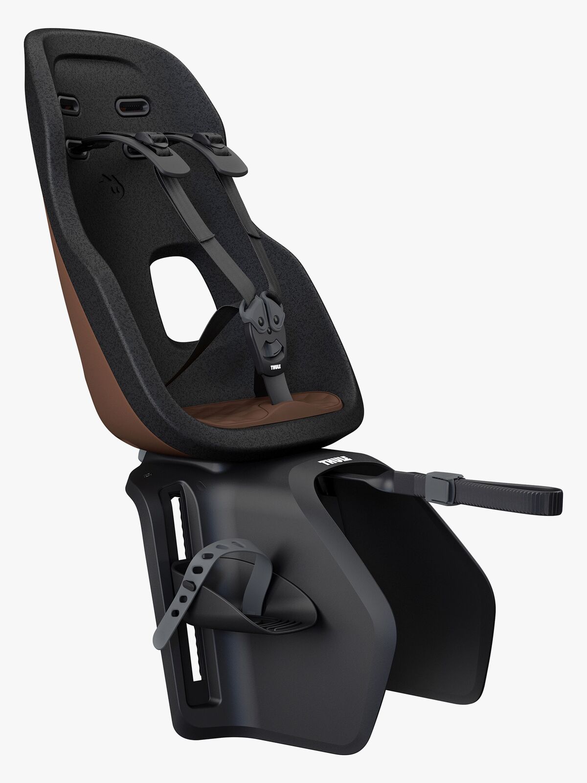 Thule Yepp Nexxt 2 Maxi Rack Mount Sykkelsete, Chocolate Brown