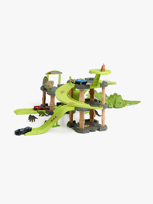 Alex's Garage Dinosaur Bilbane & Garasje XL