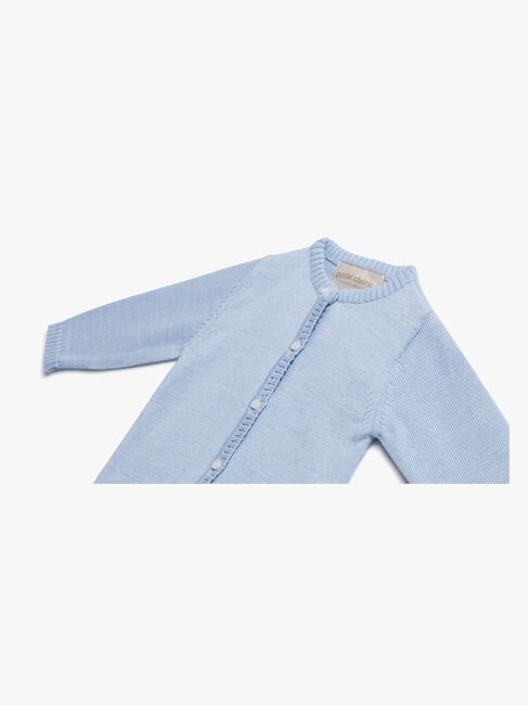 Petite Chérie Atelier Margit Cardigan, Light Blue/Dusty Blue