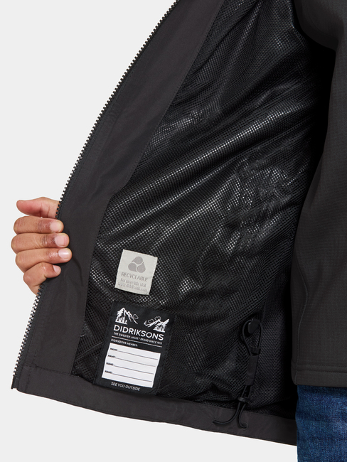 Didriksons Piko Skalljakke, Svart