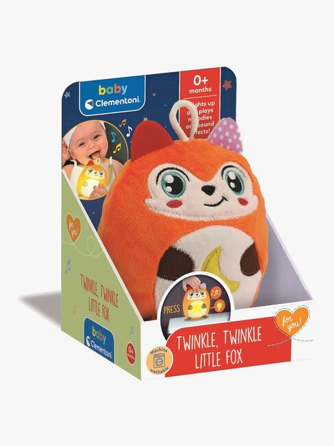 Clementoni Baby Nattlampe, Twinkle Twinkle Little Fox