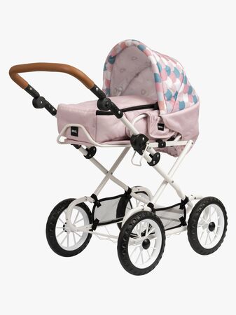 BRIO 24891375 Dukkevogn Kombi, Rosa