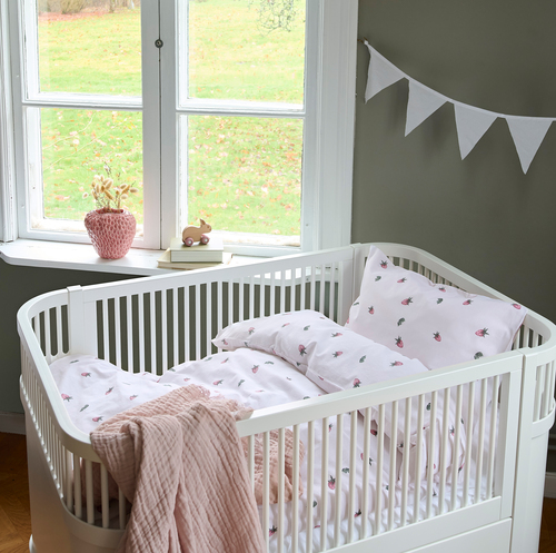 Borganäs Sengesett Jordbærndrøm 150x210