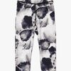 Hyperfied Tights, Black/Grey Watercolor