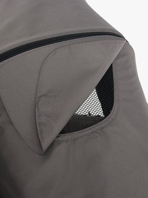 Beemoo Activity tvillingvogn for søsken, grå