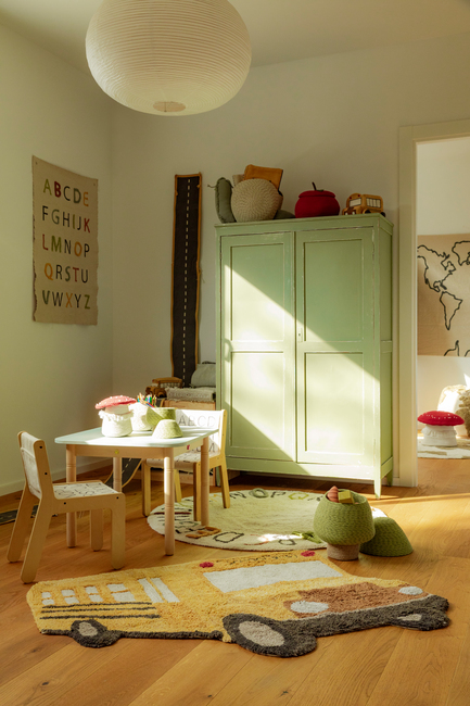 Lorena Canals  Vaskbart Gulvteppe 90x130, School Bus