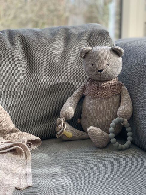 Smallstuff Aktivitetsleke Bjørn, Sandy/Grey