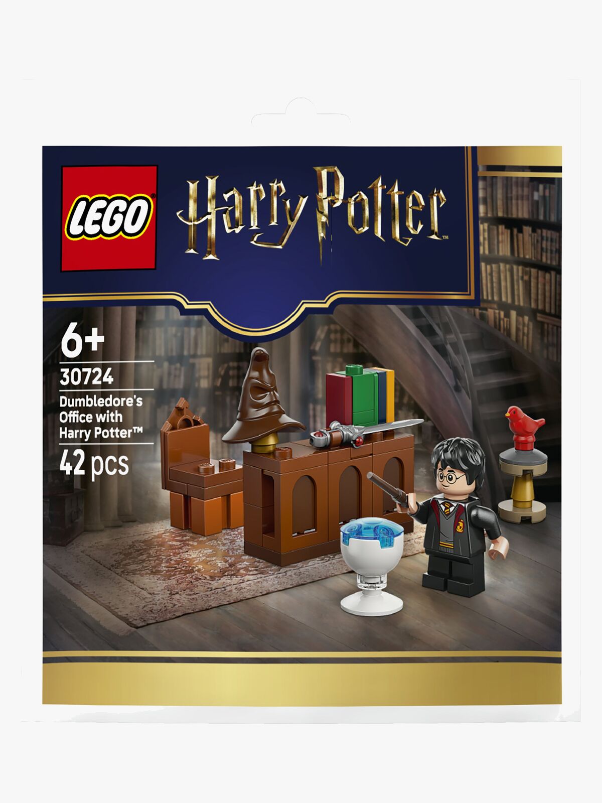LEGO Harry Potter 30724 Humlesnurrs kontor med Harry Potter