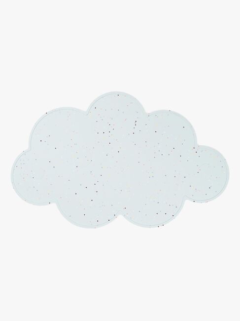 Done By Deer Spisebrikke Silikon Confetti, Blue