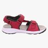 Superfit Criss Cross Sandaler, Rød/Grønn
