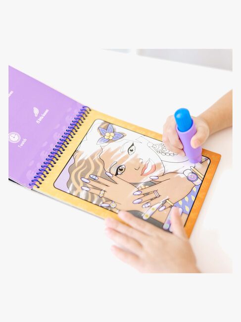 Melissa & Doug Water Wow! Fargeleggingsbok Makeup & Manicure