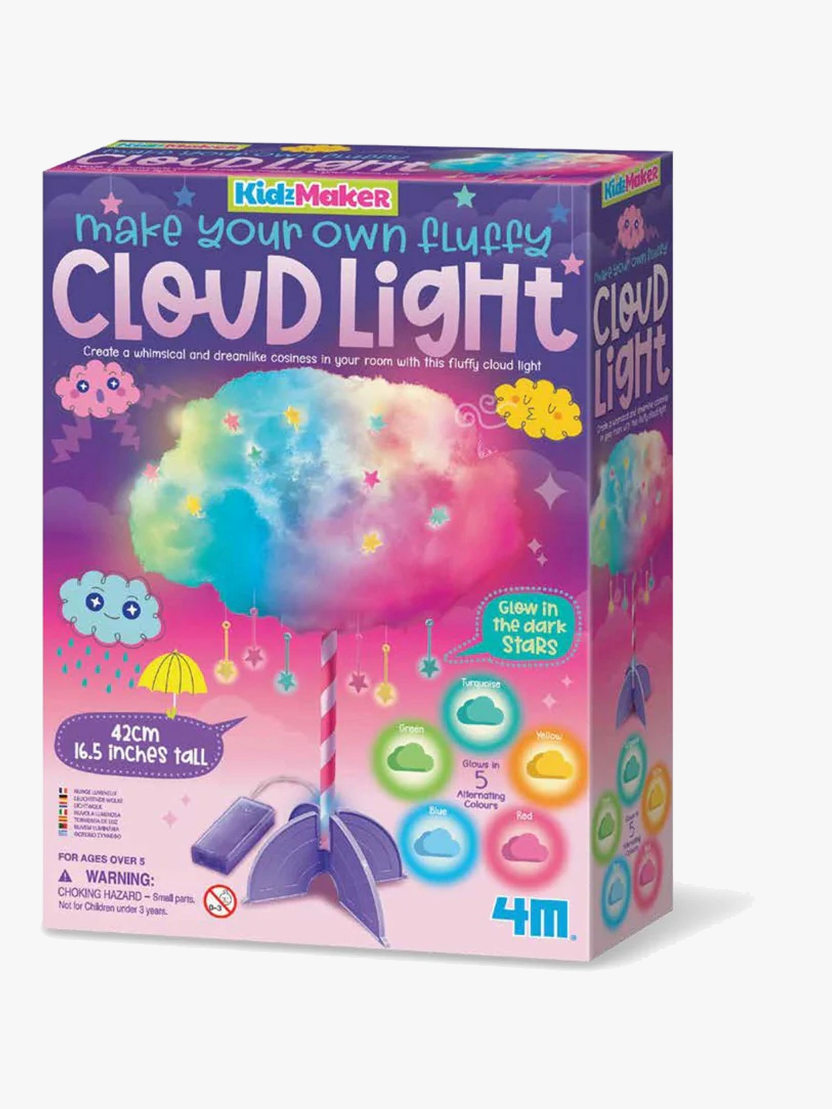 4M KidzMaker DIY-sett Lag Din Egen Myke Skylampe - DIY & Hobbysett