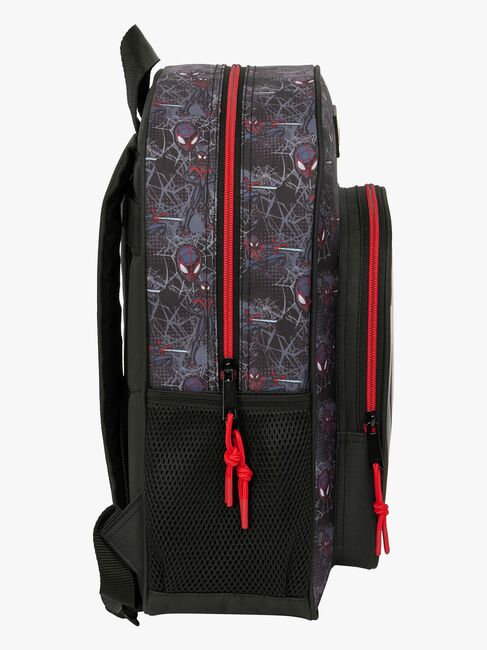 Marvel Spider-Man Miles Morales Junior Ryggsekk 15L, Svart