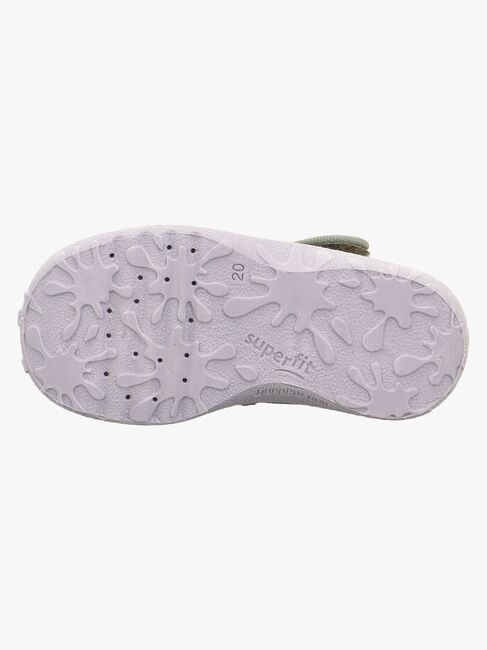 Superfit Spotty Tøfler, Light Green